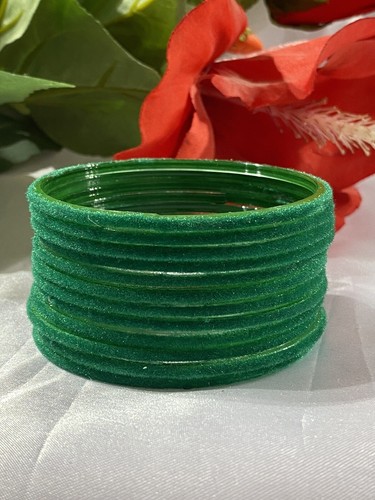 Indian glass bangles set - indian,