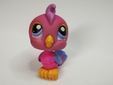 Littlest pet shop purple cockatoo #372 