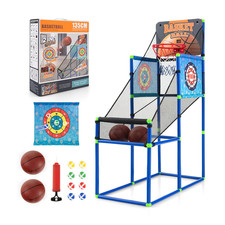 2-In-1 Kids Basketball Arcade
