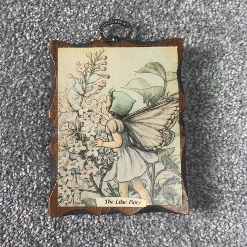 Vintage flower fairies wooden - vintage,