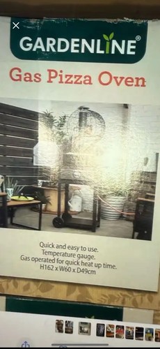 Gas pizza oven - oven, large