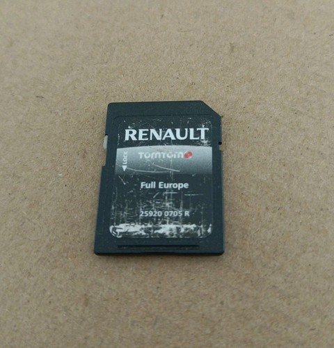 Renault sat nav card - renault,