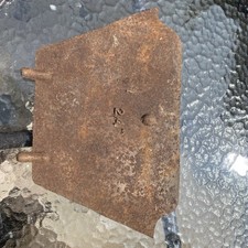 Cast Iron Flue Damper Plate for Cast Iron Fire Place original 24”