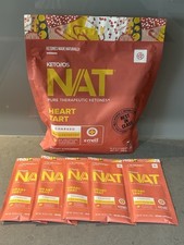 Pruvit Ketones NAT 20 Caffeine 5 Sachets Heart Tart FAST SHIPPING