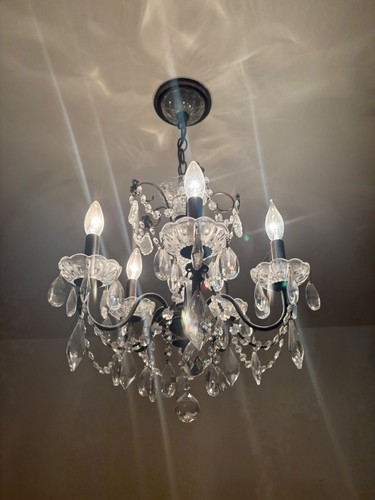 Schonbek crystal chandelier - , 5