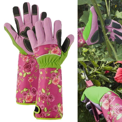 Long sleeve gardening gloves - sleeve,