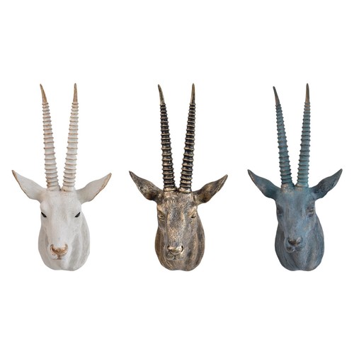 Antelope head statue ornament - antelope,