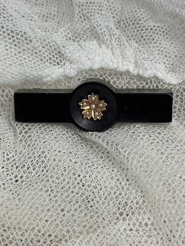 Antique victorian jet - jet, mourning