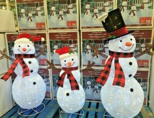 Christmas Snowman Family Set