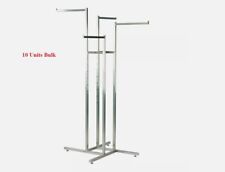 5 units 4 WAY ARMS CLOTHES RAIL HEAVY DUTY SHOP DISPLAY GARMENT RACK