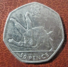 London Olympic 2012 50p Coin -