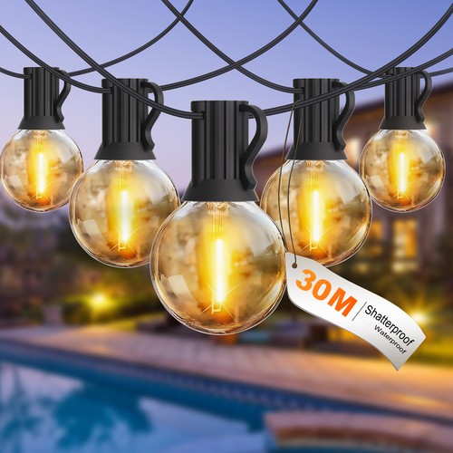 100ft outdoor string light - 100ft,