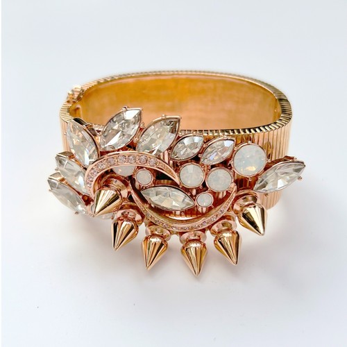 Chunky mawi crystal bangle - chunky,