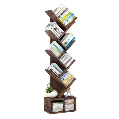 Tier modern tree bookshelf - 8-tier,