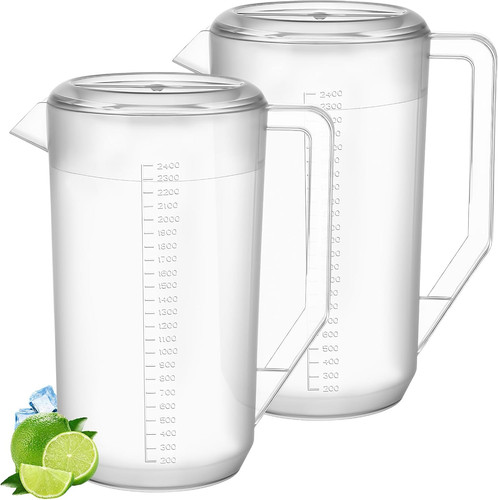 Pack plastic jugs with lid - pack,