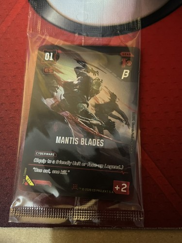 Cyberpunk 2077 tcg mantis - cyberpunk,