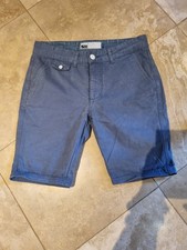 BCK & HRSY Mens Blue Shorts