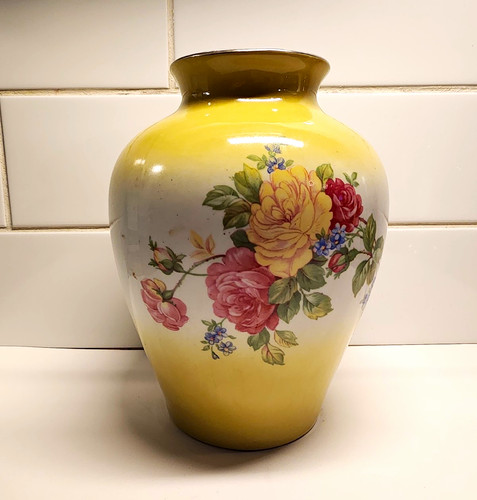 Vintage chodziez poland floral - chodziez,