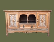 Antique Carved Oak Sideboard
