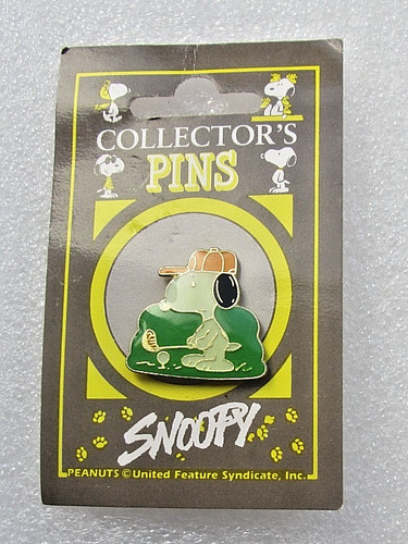 Snoopy peanuts character pin - character,