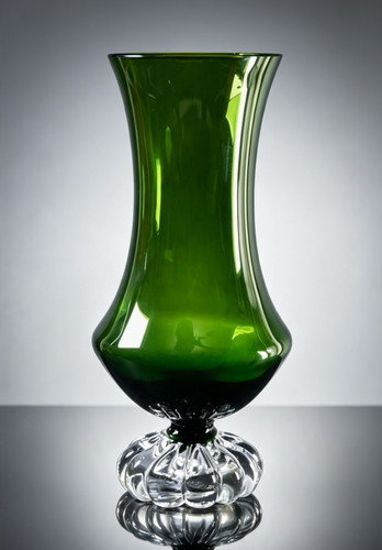 Vintage aseda glasbruk green - vintage,