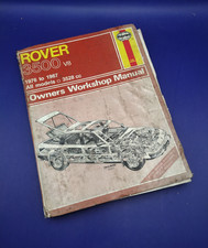 Rover 3500 V8 Owners Workshop