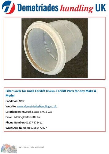 Filter cover for - filter,