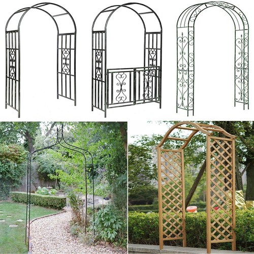 Metal wooden garden - metal,