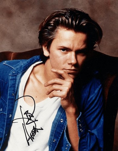 River phoenix signed - river,