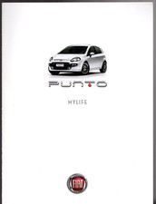 Fiat Punto Evo MyLife 1.2 8v 5-dr Limited Edition 2011 UK Market Sales Brochure