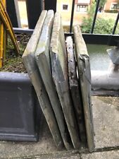 5x Heavy Slate Stone Sheets 35 x 29.5 x 29.5 cm