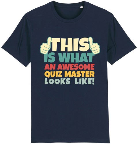 Awesome quiz master shirt - master, t-shirt