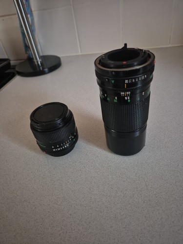 Canon fd200mm lens - lens, and