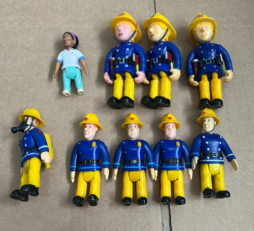 Fireman sam figures - 9x,