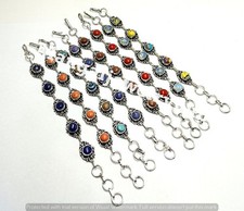 Red Coral & Mix Gemstone Chain