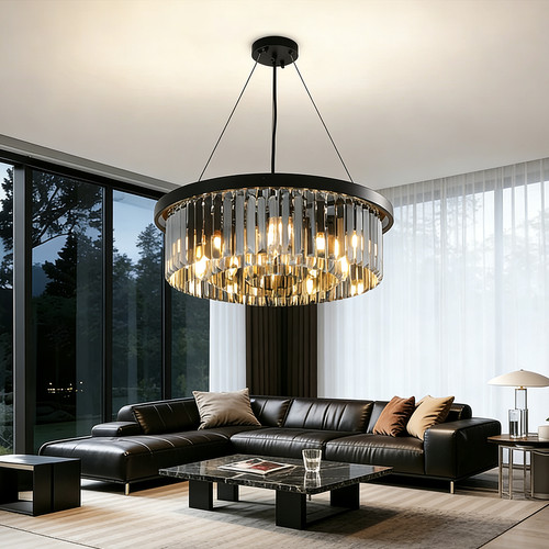 Modern crystal chandeliers - crystal,