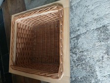 Wicker Storage Basket Sliding