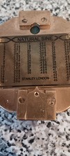 BRASS COMPASS STANLEY LONDON NATURAL SINE GOOD CONDITION..SEE PHOTOS