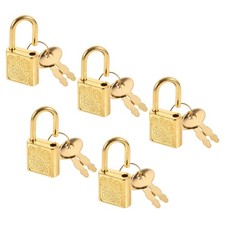  5 Sets Metal Pirate Lock with
