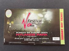 V Festival 2004 Ticket