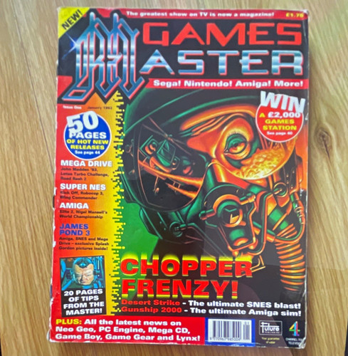 Gamesmaster magazine issue - gamesmaster,
