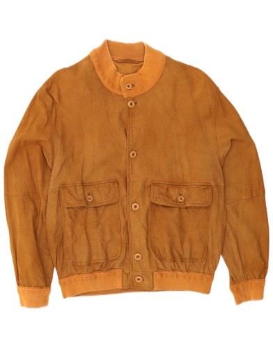 Vintage mens suede - mens, bomber