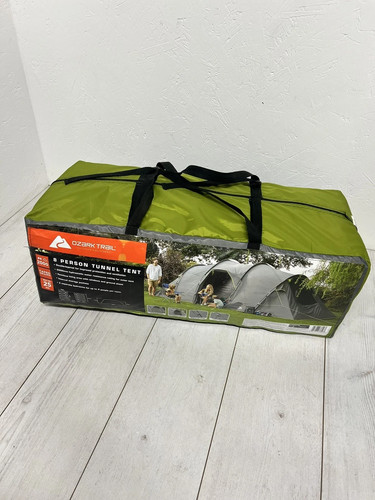 Person tunnel tent - tent, grey