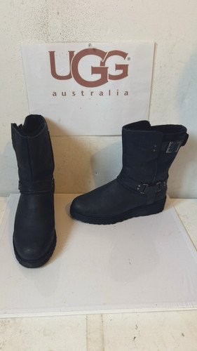 Ugg maddox black leather - maddox,