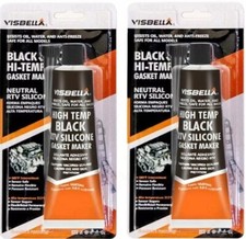 2 x Oven Door Glass Repair High Temperaure Silicone Glue for Cookers   0282x2