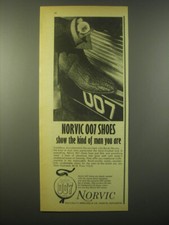 1965 Norvic 007 Shoes Ad -
