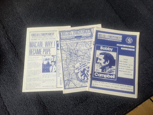 Chelsea independent fanzine - independent,