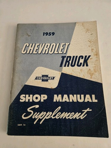 1959 chevrolet truck shop - 1959,
