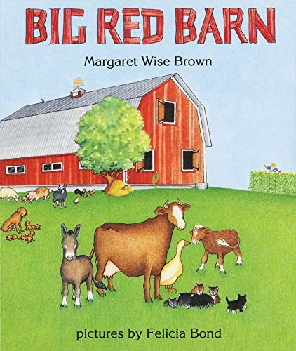 Big red barn board book - red,
