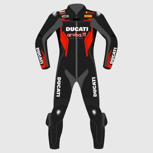 Ducati motorcycle leather suit - motorcycle,